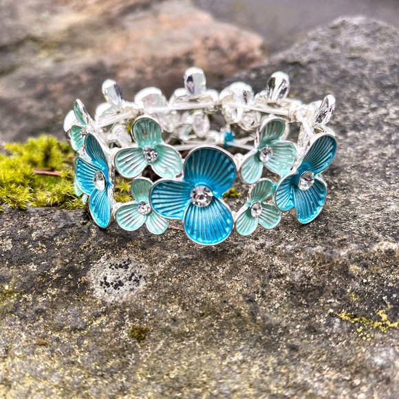 Spring Flower Stretch Bracelet - Picture 6 of 6